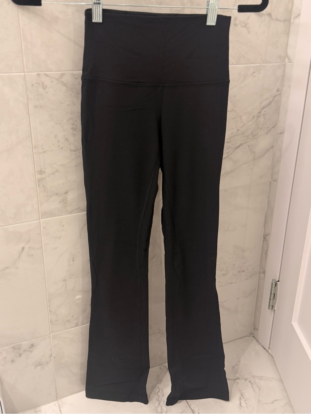 lululemon athletica Black High-Rise Flare Track Pants